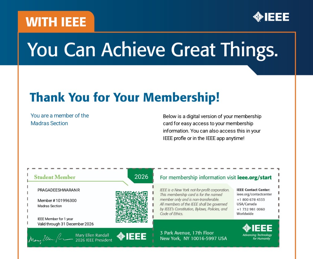 IEEE Student Membership